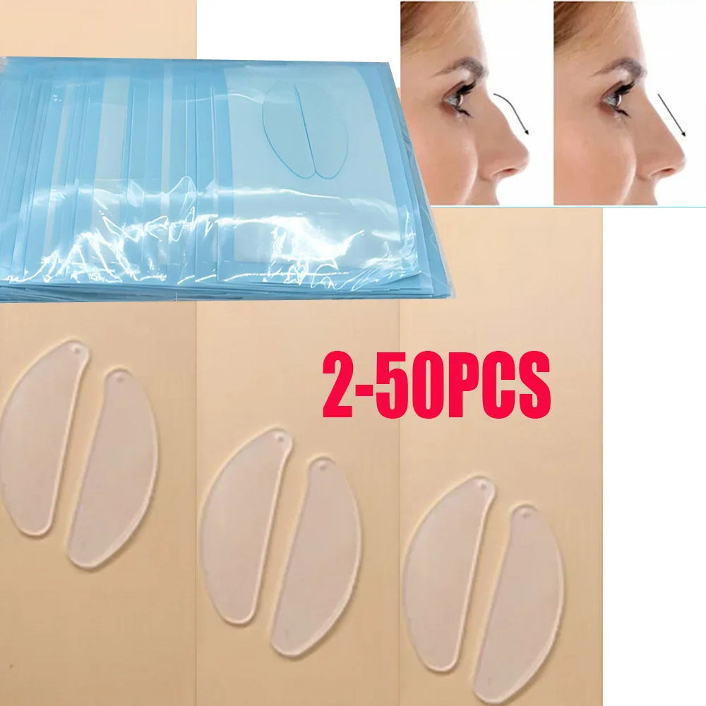 

2-50pcs Medical Septoplasty Silicone Nasal Splint Hospital Consumables Internal Nasal Airway Splint without Sterilization