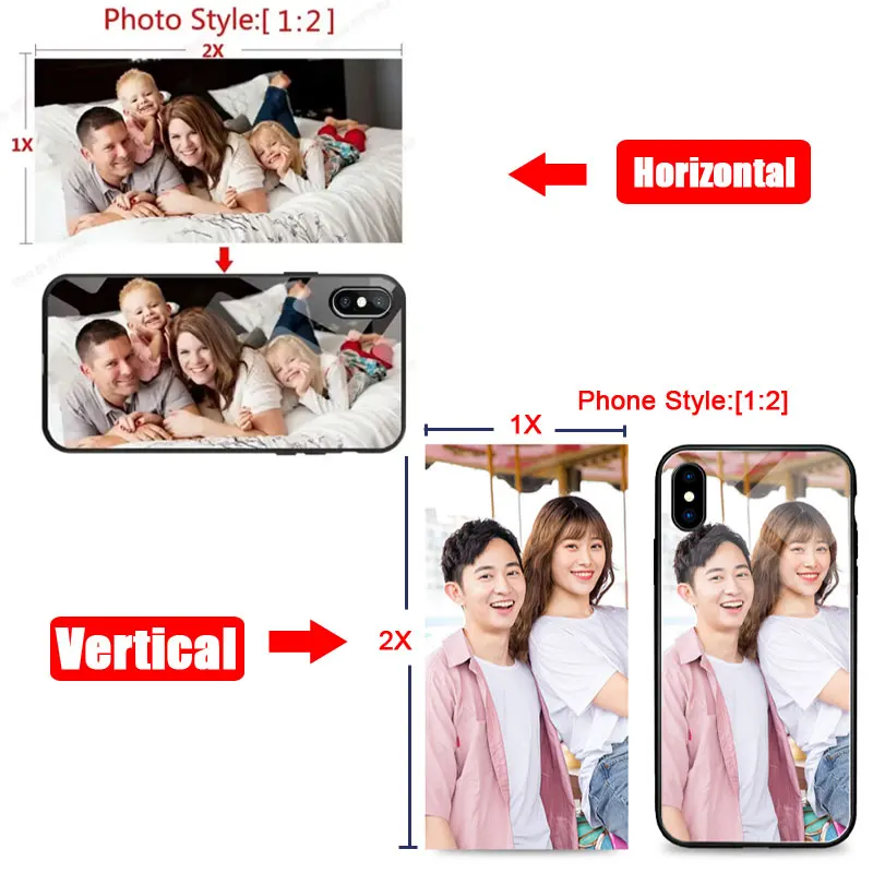 Custom Photos Case for Samsung A15 A25 A35 A55 A05 A06 A16 A36 A56 A54 A34 A24 A53 Personalized DIY Picture Tempered Glass Cover
