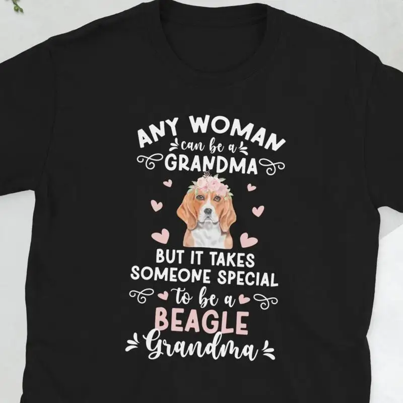 Funny Beagle Grandma Of A Grandmother s T Shirt
