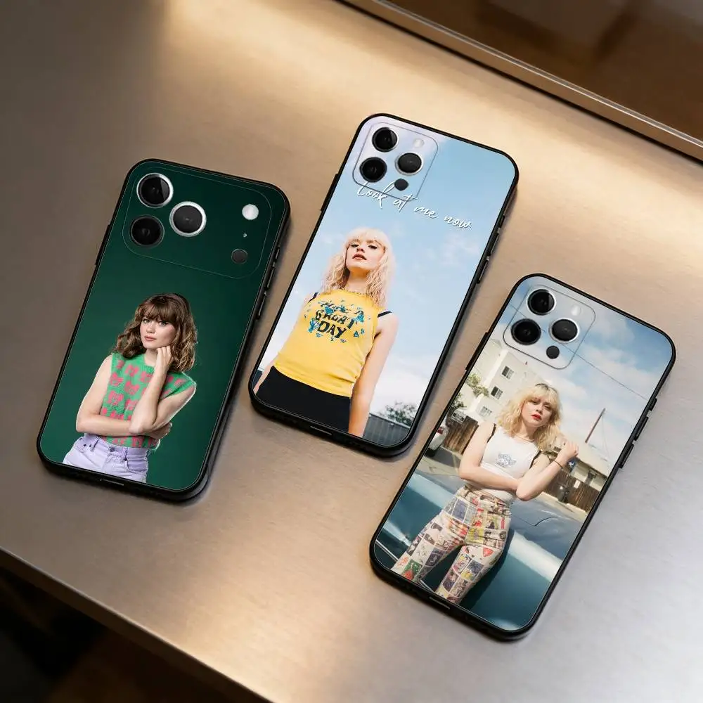 

M-Maisie P-Peters-RS Soft Silicone Black Cover,Phone Case For iPhone 17,16,15,14,13,12,11 Plus,Pro Max,XS