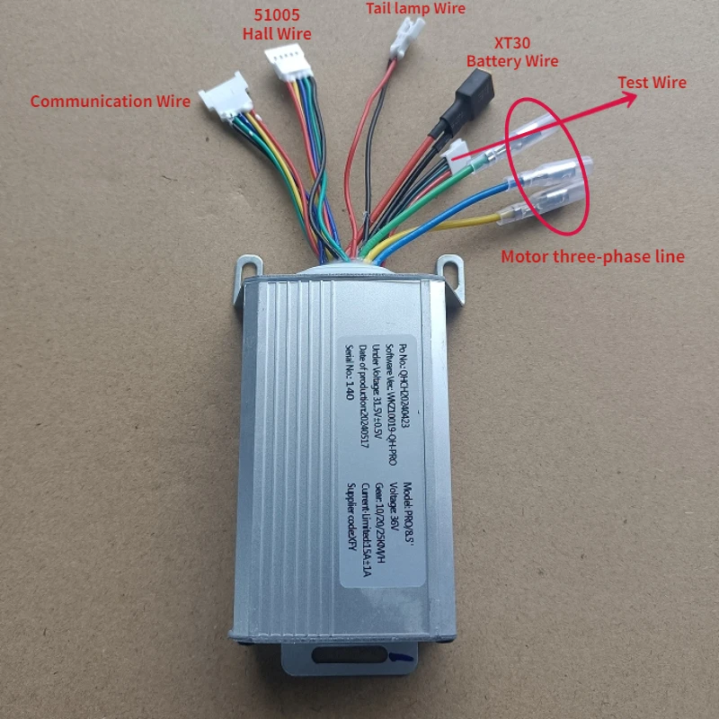 350W 36V 15A FOSTON X-Play DIGMA  Scooter Controller Motherboard Bluetooth with Tuya APP for 8.5inch Scooter Max Speed 30 Km/h