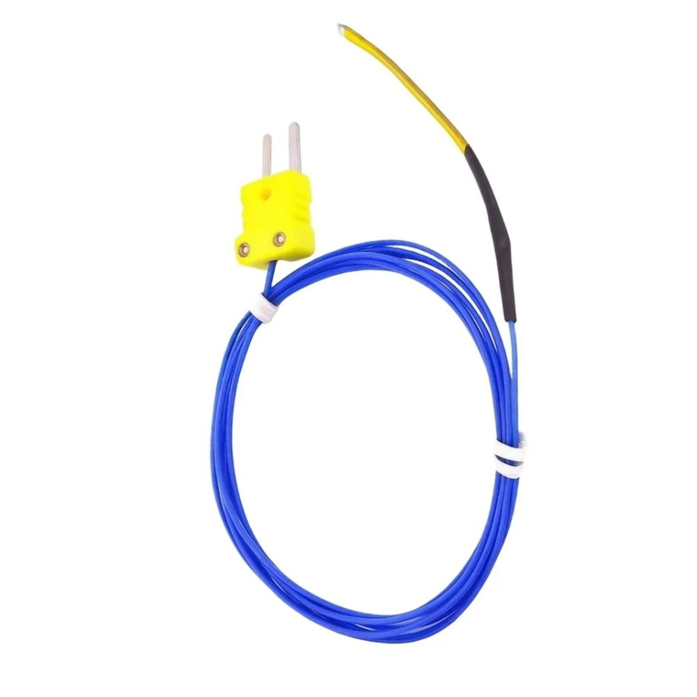 1pc NR81510 K-type Thermocouple Sensor Double-sided Temperature Sensor Probe For Hot Press Heat Transfer Equipment Pressing