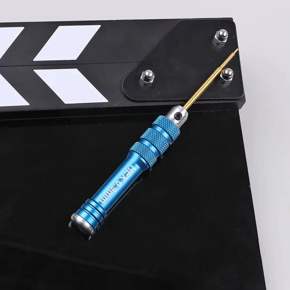 1Pcs 100mm Long Handle Hex Screwdriver Tool 0.9mm 1.27mm 1.5mm 2mm 2.5mm 3mm High Speed Steel Hex Ball Tip Screwdriver