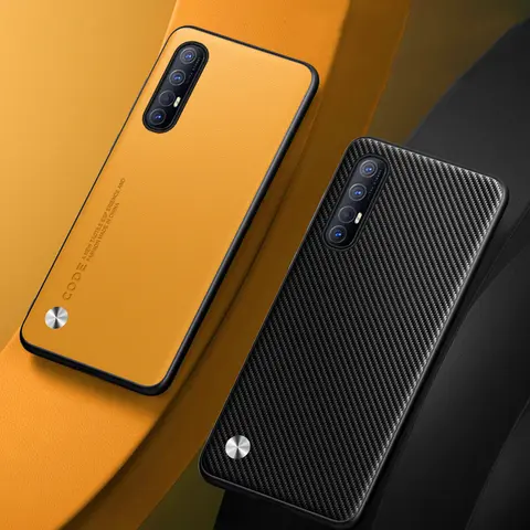 Luxury PU Leather Case For OPPO Find X2 Neo Back Cover Silicone Full Protection Phone Case For OPPO Reno 3 Pro 5G FindX2 Neo