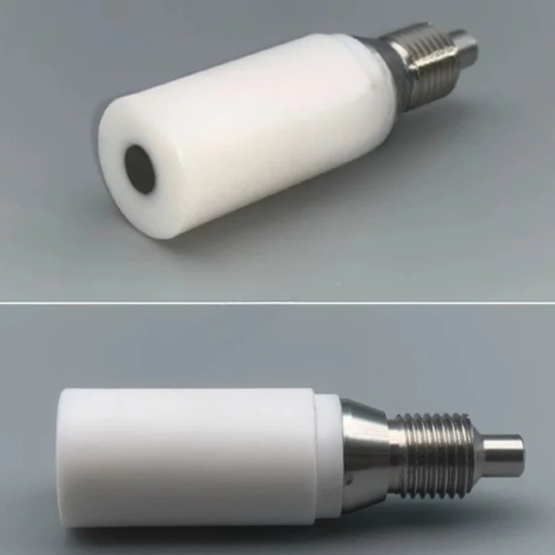 Rotating Disk Electrode RDE,  Platinum Tip PTFE Body with External Thread for Electrochemistry Research