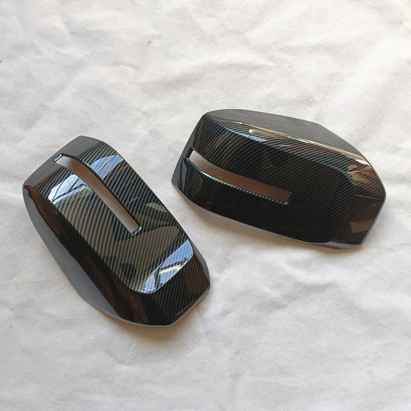 

For Mitsubishi Triton L200 LC MV 6th 2023 2024 2025 Accessories Car Rear Side View Rearview Mirror Cover Trim Plastic