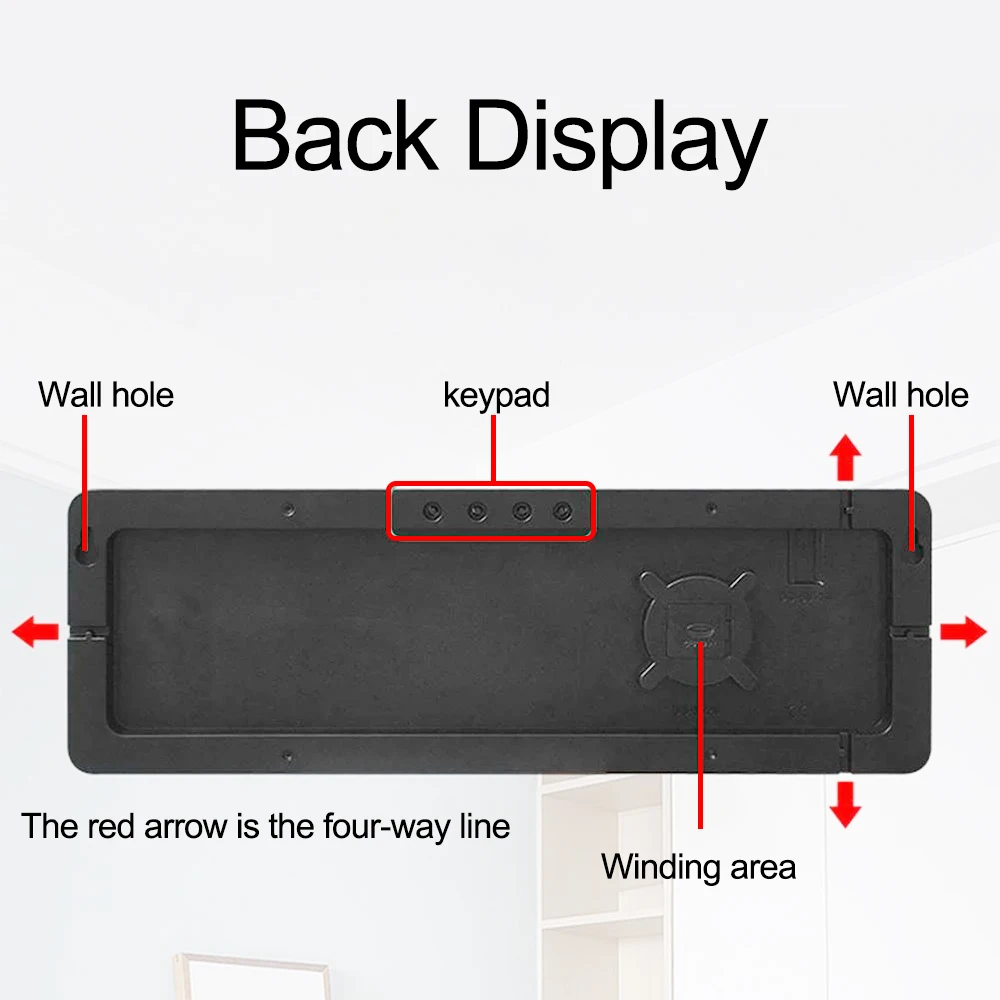 Digital Clocks 16 Inch Large Screen Function Display Simple Living Room Wall Clock LED Wall Clock Watch Decoration For Home