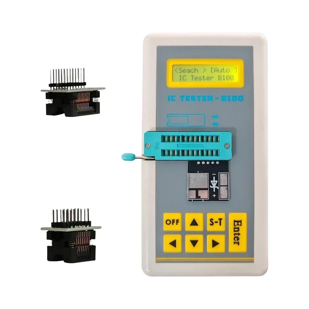 1PC ABS IC Tester Multifunctional Maintenance Tester For Automatic Transistor Identification And Zener Diode Voltage Detection