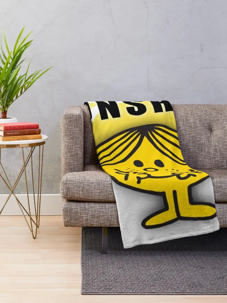 Little Miss Sunshine Throw Blanket Large Thin warm for winter Luxury Brand Blankets