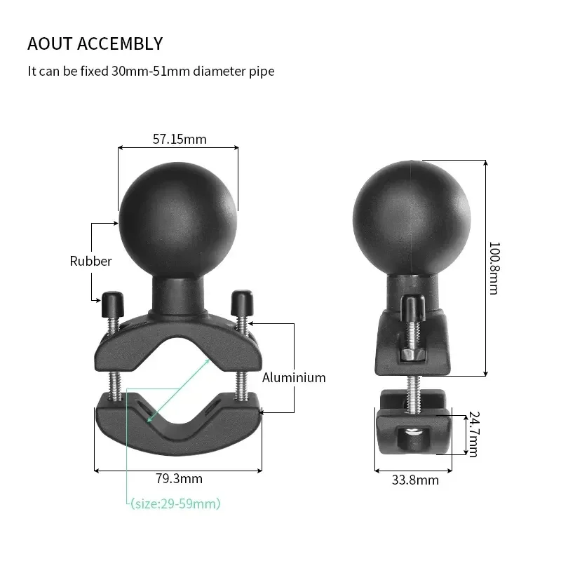 2.25'' D sizes Of Torque Pipe Clamp For Heavy Duty Automotive Equipment like Excavator/Truck