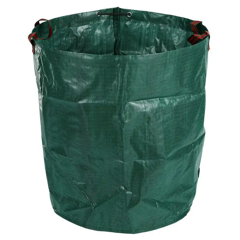 

New-270L Garden Waste Bag Large Strong Waterproof Heavy Duty Reusable Foldable Rubbish Grass Sack