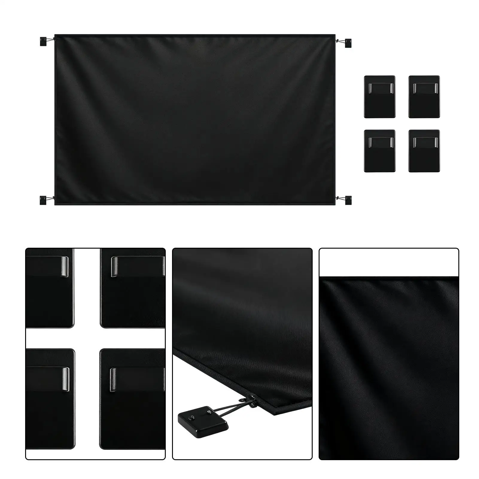 Tenda per porta posteriore per camper, magnetica, portatile, regolabile, per rimorchio, porta posteriore, doccia, tenda per privacy, per camion, SUV, roulotte, viaggi all'aperto