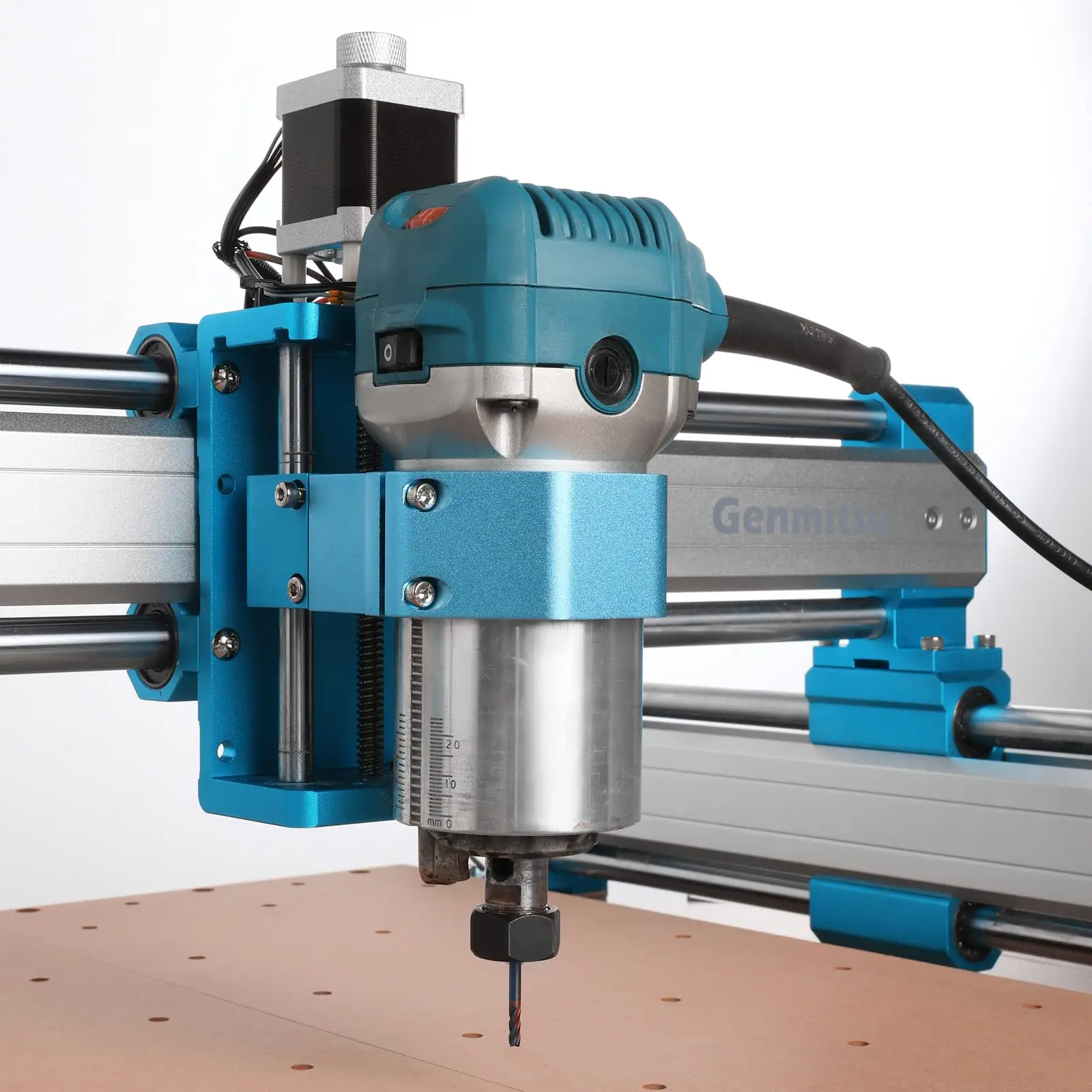 Imagem -03 - Genmitsu-suporte do Eixo da Máquina Cnc de Alumínio z Axis Assembly v2 Kits 65 mm 69 mm Diameter Mount For 4040-pro