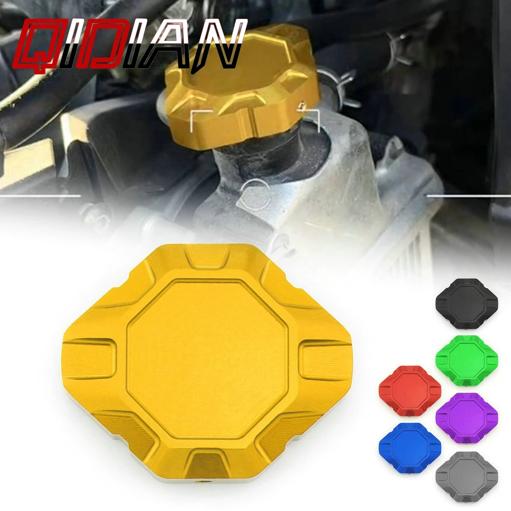 

New For Honda ADV150 ADV160 Motorcycle Coolant Radiator Upper Cap Cover Aluminum Accessories