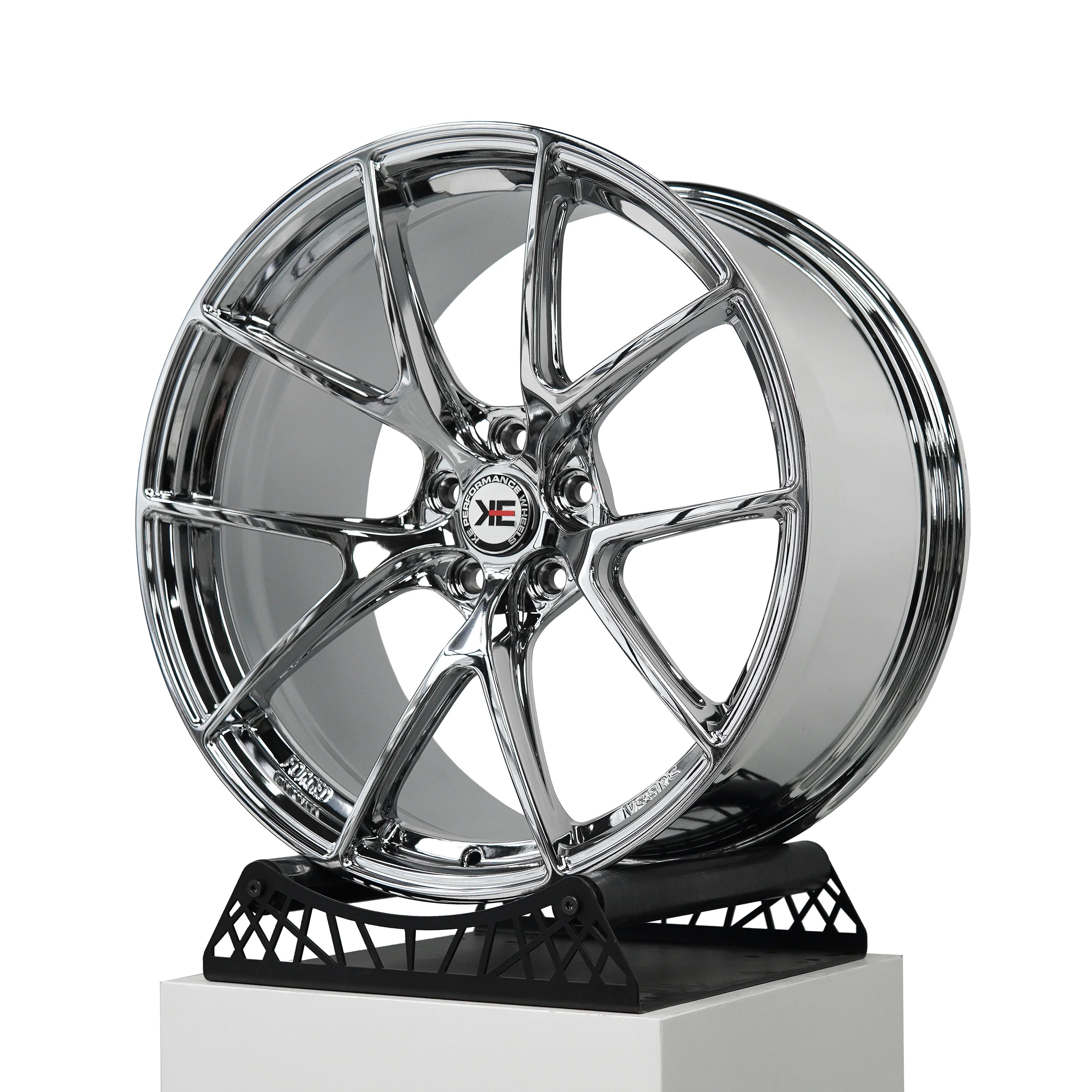 

VS-5RS Lightweight Chrome Silver Forged 18 19 20 21 22 Inch Passenger Car Wheel 5x120 5x114.3 Monoblock Alloy Rim for