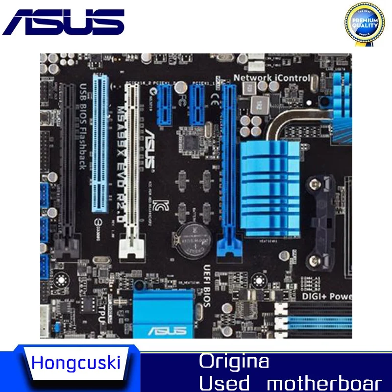 Для Asus M5A99X EVO R2.0 настольная материнская плата 990X разъем AM3 AM3 + DDR3 оригинальная использованная материнская плата