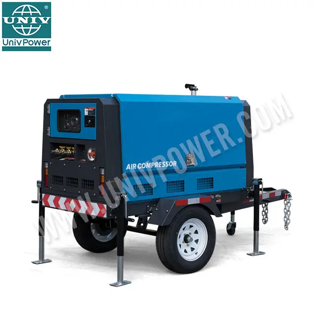 Compresor de Aire de Tornillo Rotativo Industrial General de 60KW, Compresor de Aire de 8/10 Bar Todo en Uno con Secador y Tanque