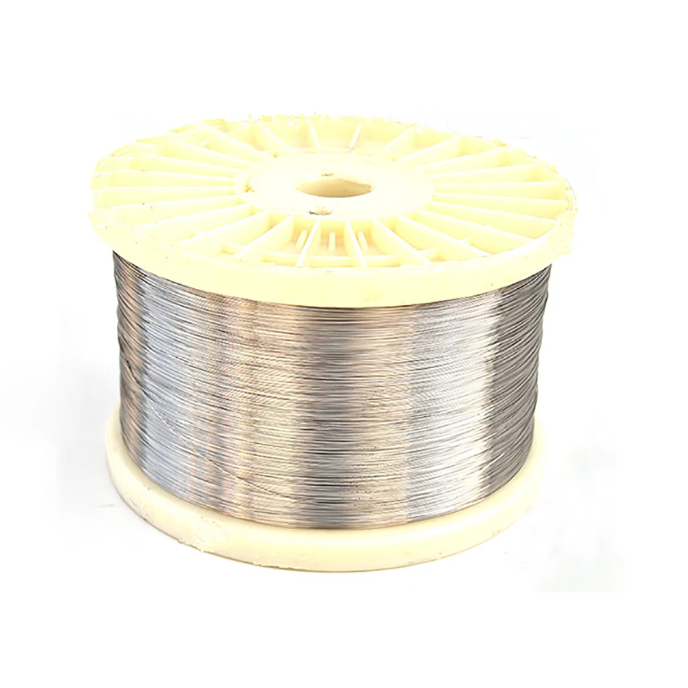 1/5/10 Meters 304 Stainless Steel Soft/Hard Steel Wire Diameter 0.2-3mm Single Strand Lashing Steel Wire Rustproof