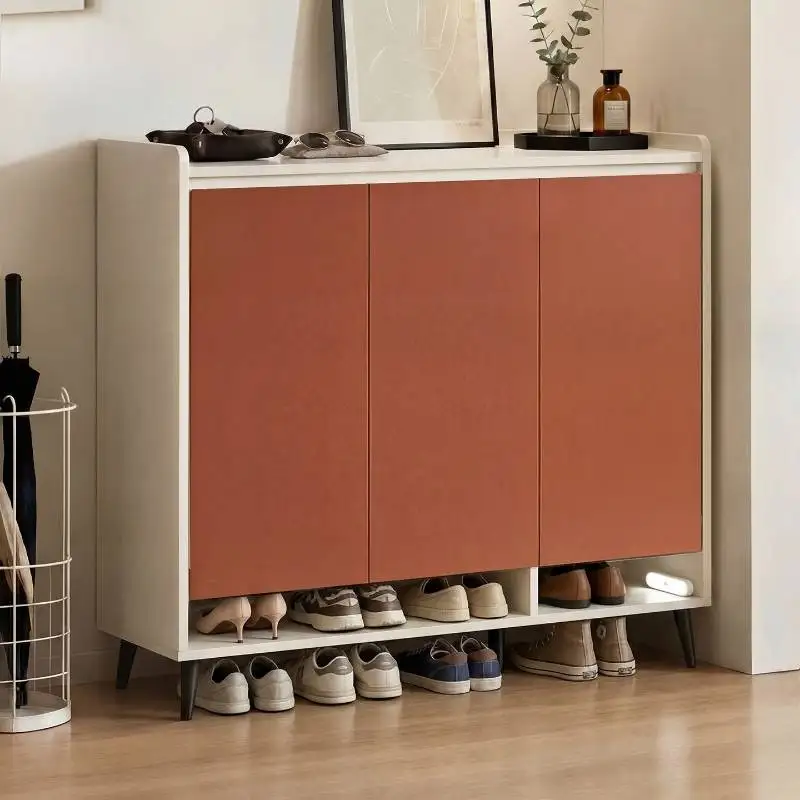 Corner Modern Rack Shoe Cabinet Wooden Accessories Show Drawers Storage Shoe Cabinet Corridor Display Mueble Zapatero Furniture
