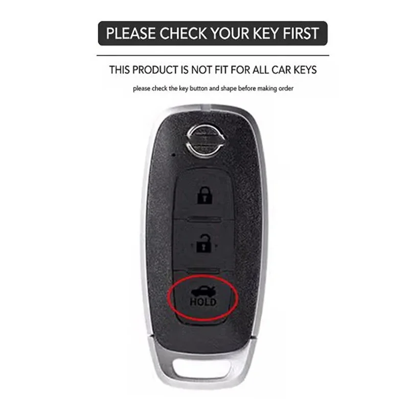 Car Leather Remote Key Case for Nissan Versa X-Trail T33 Serena Rouge Kicks Pathfinder Ariya Rogue 2023 Accessories FOB Cover