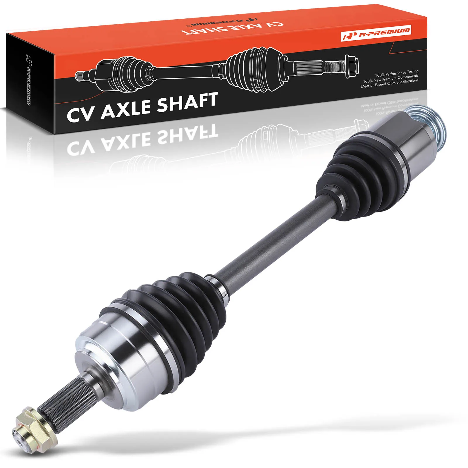 A-Premium Front Passenger Side CV Axle Assembly for Honda Accord 2015-2017