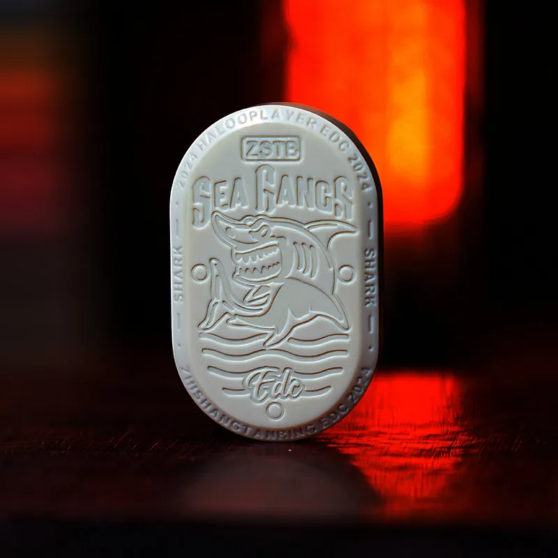 Rotierender mechanischer Schieber Fidget Spinner Roller Kugellager Ratschenrad Magnetische Push-Münze EDC Stressabbau Sensorisches Spielzeug