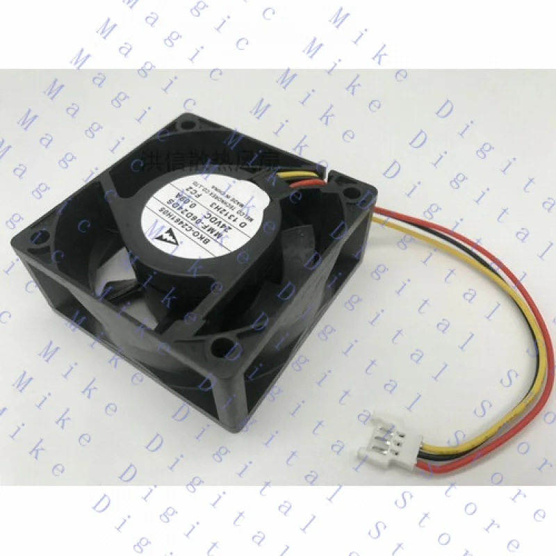 H  FOR Mitsubishi MMF-06D24DS-FC2 BKO-C2461H05 24V 0.09A 6cm 6025 3-pin inverter fan