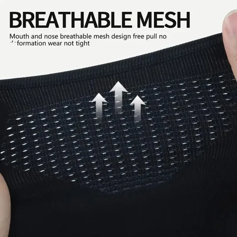 قناع الوجه بالاكلافا الحراري للطقس البارد، بطانة خوذة الدراجة النارية المقاومة للرياح من الصوف للرجال والنساء