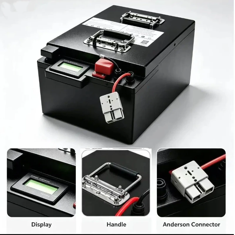 72V Lifepo4 50Ah -200Ah Lithium Battery for Scooter Motorcycle Tricycle Electric Four-Wheels Car