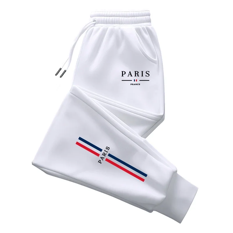 

Мужские повседневные спортивные брюки с принтом, модные, весна 2026, хит продаж, универсальные, для спортзала, комфортные, мягкие, на шнурке, для бега