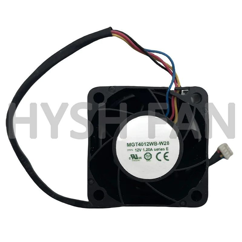 

MGT4012WB-W28 4028 12V 1.2A Heat Dissipation Fan With Metal Frame
