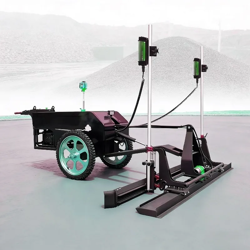 Compact Mini Engine-Powered High Efficiency Laser Screed Machine Concrete Leveling Equipment for Small-Scale Construction