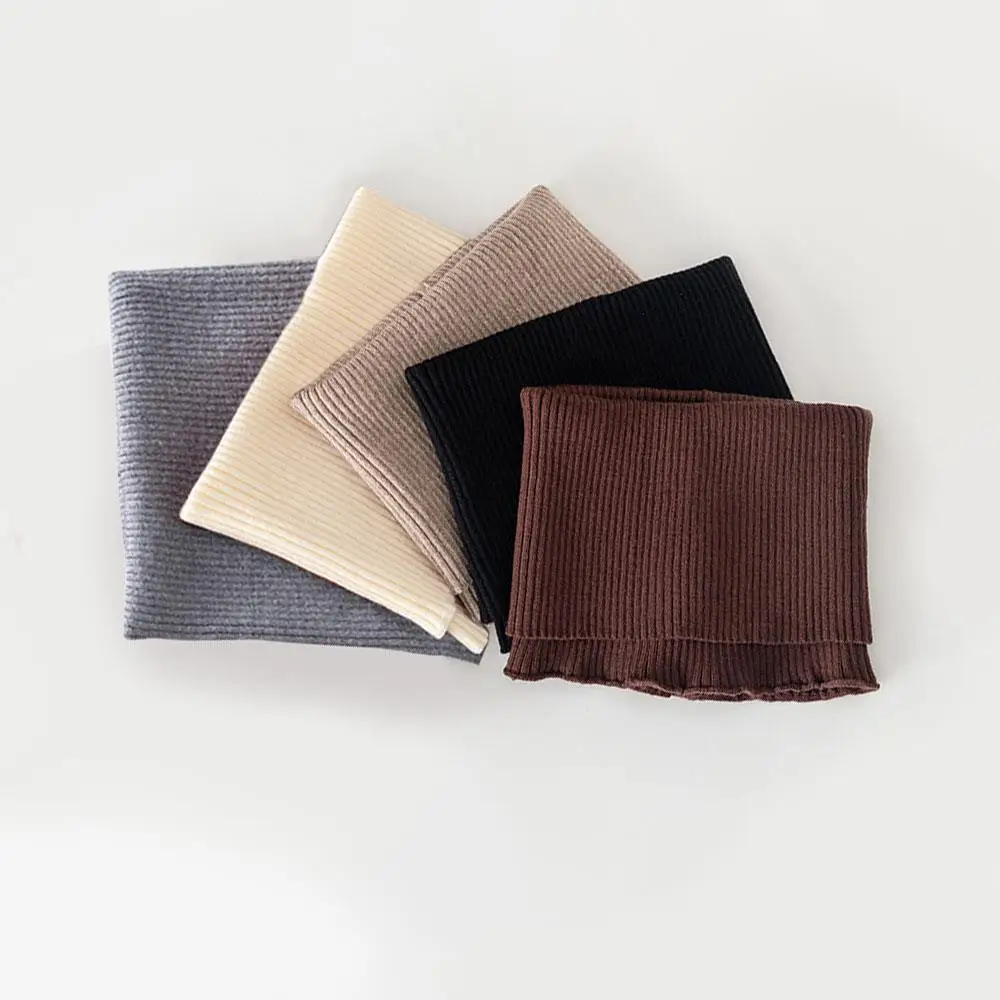 Woolen Wrap Turtleneck Knitted Scarf Detachable Fake Collars Soft False Collar Winter Warm Scarf Small Shawl Neck Warmer Muffler #4