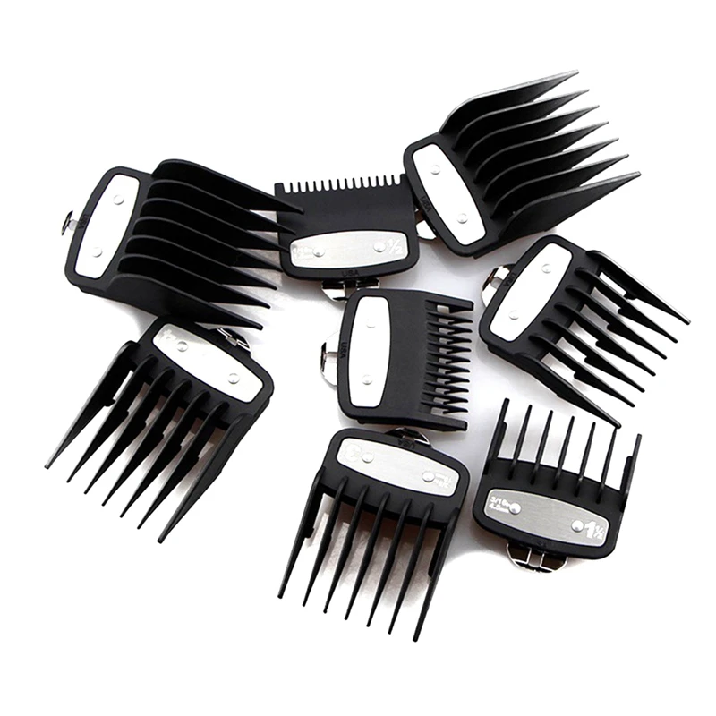 

For Wahl Hair Clipper Guide Comb Cutting Limit Combs 80Pcs Set Standard Guards Attach Parts Electric Clippers