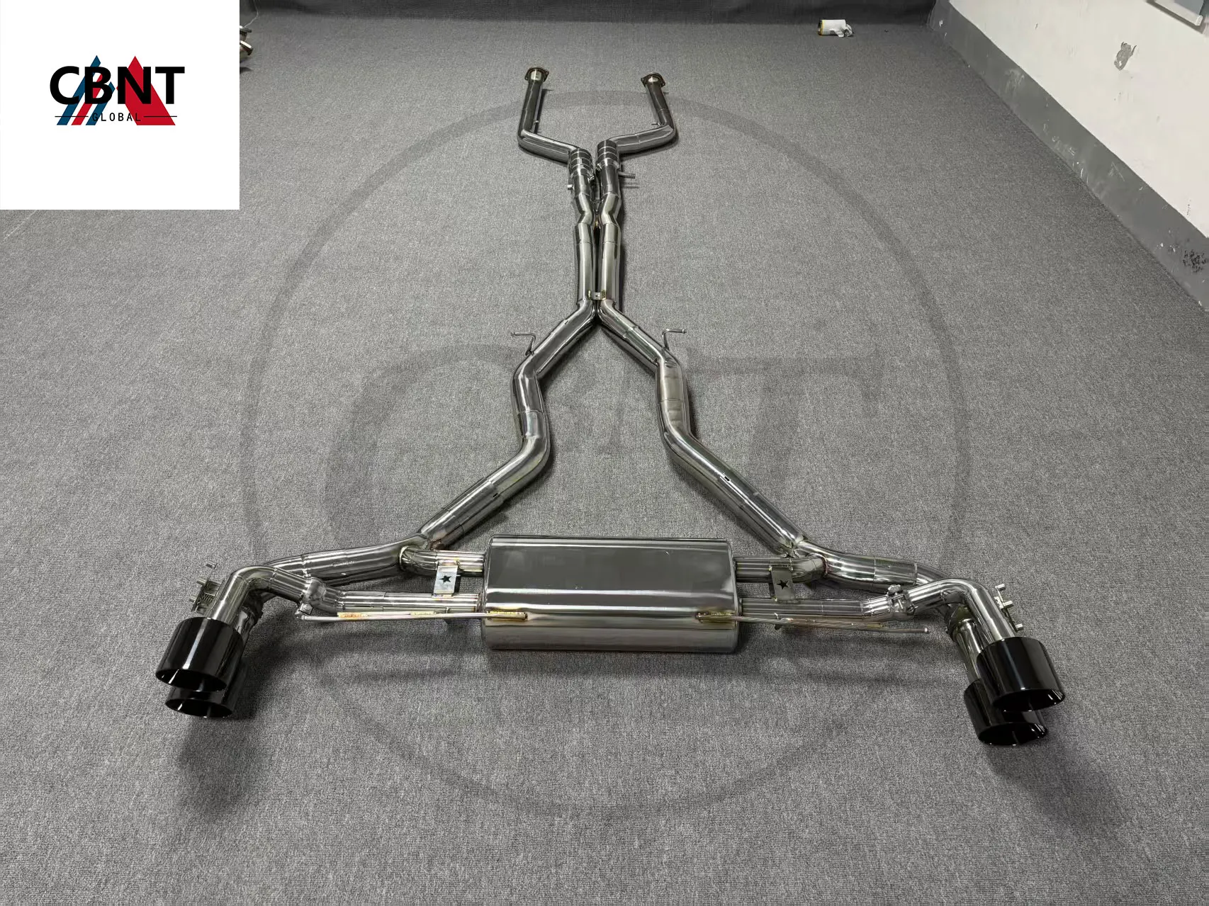 CBNT High Performance Exhaust Systems for BMW G09 XM S68 4.4TT V8 Exhaust Catback with Vlave Muffler SS304 Valved Exhaust Pipe