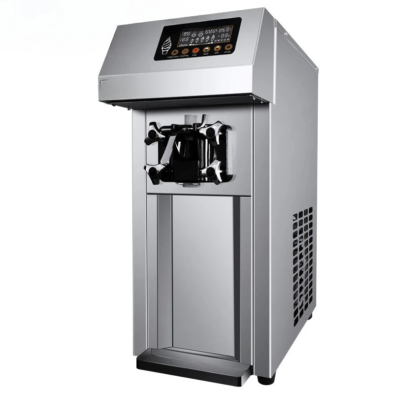 Single head manual ice cream machine 220V stainless steel, unit: set