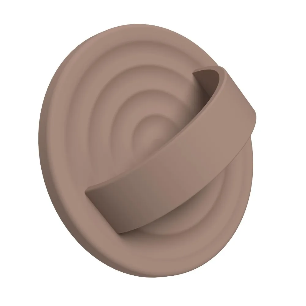 

Новая силиконовая магнитная ручка для телефона 360° ° Вращающаяся мягкая петля для пальцев, однотонный портативный держатель для телефона для MagSafe