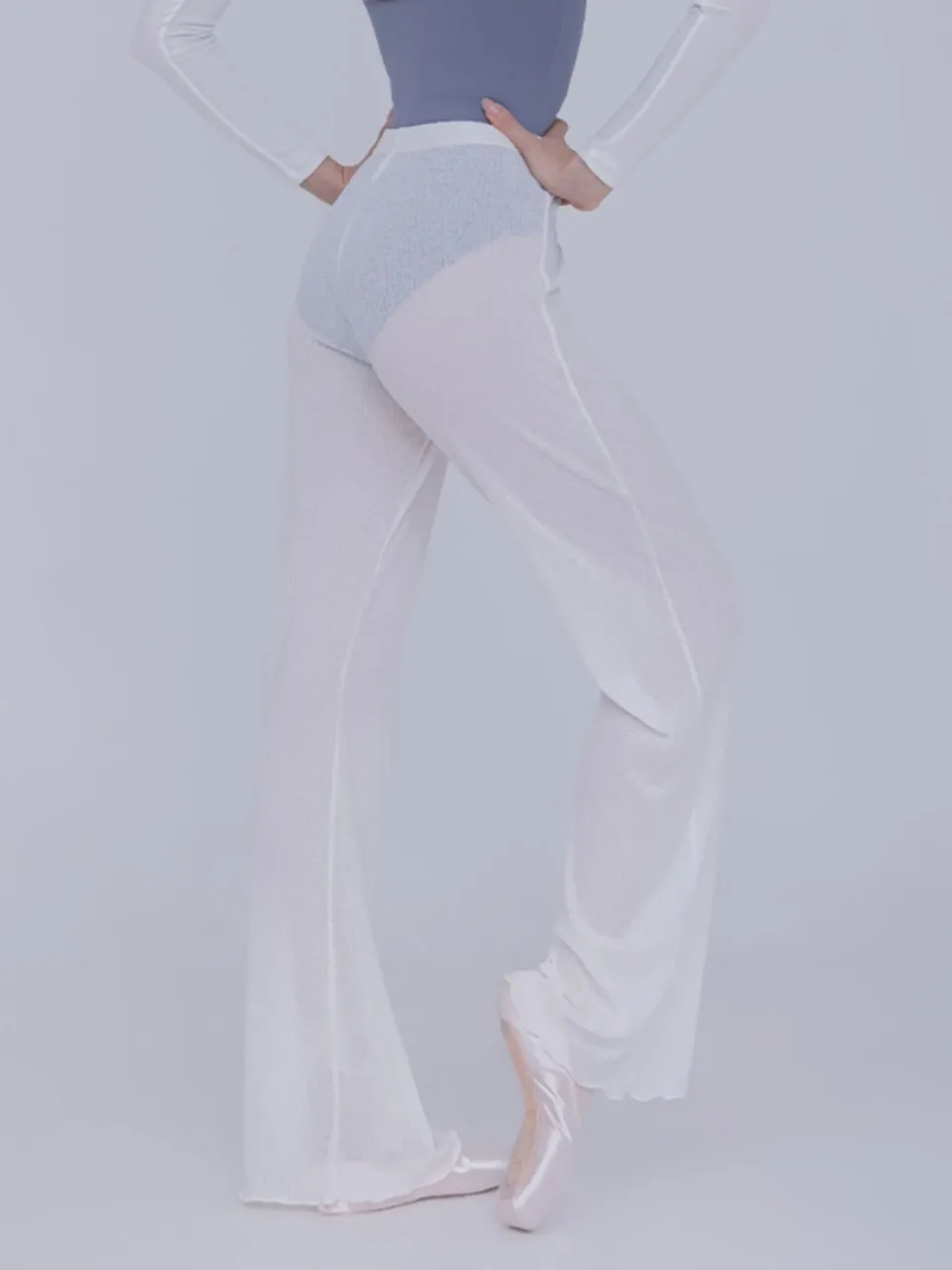 

Women's Ballet Straight Leg Dance Pants Training Gymnastics Skinnies Summer Casual Polyester Fabric No Inner Lining Wholesale