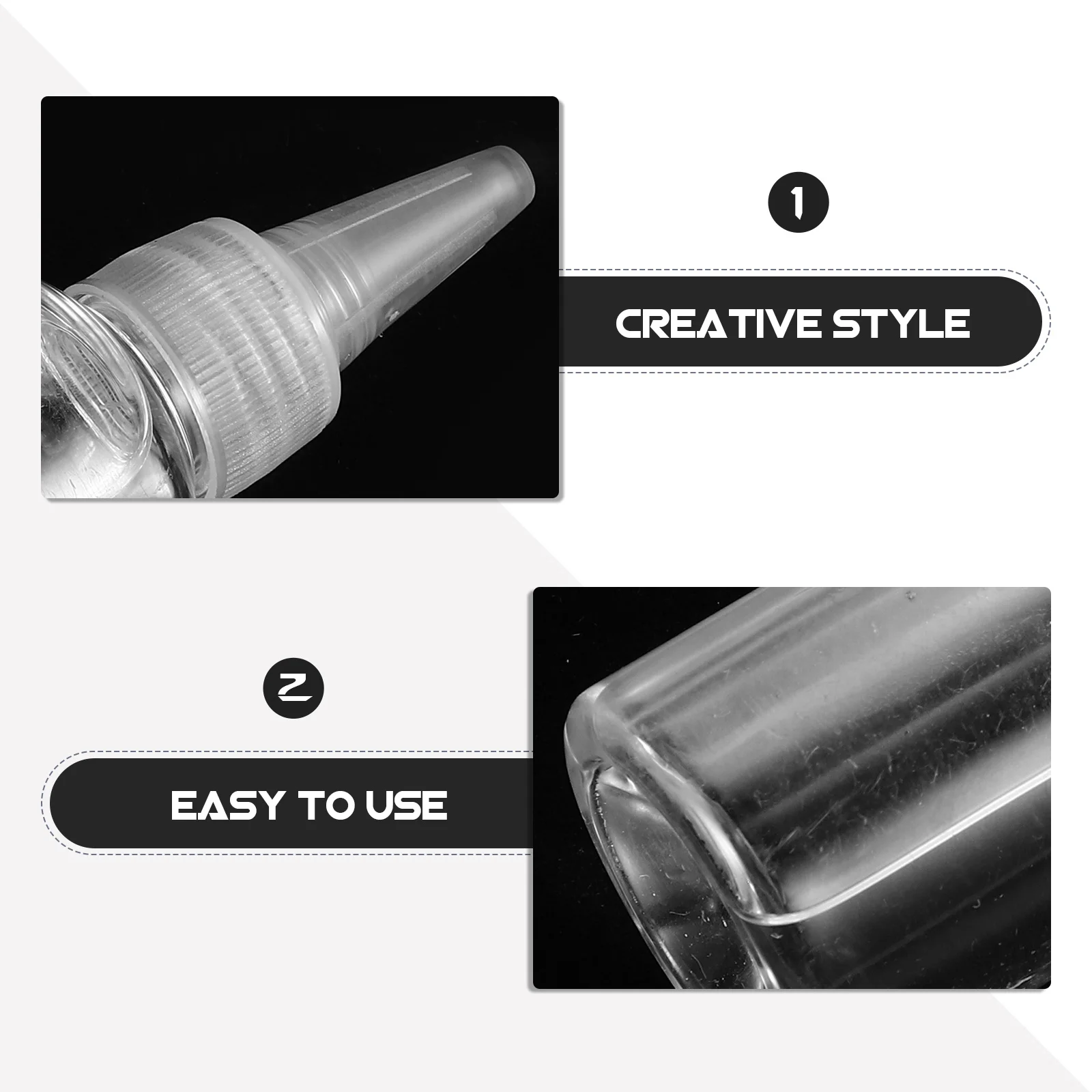 

4pcs Automotive Leak Fluid High-Density Fluorescent Oil Rapid Smoke Emission For Exhaust Systems Smoke Tester Automotive Engine