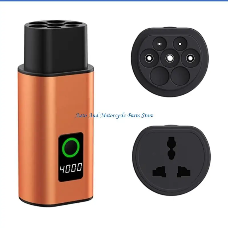 P9FD Safety V2L Adapter Converts Car Battery To 220V Household Electricity