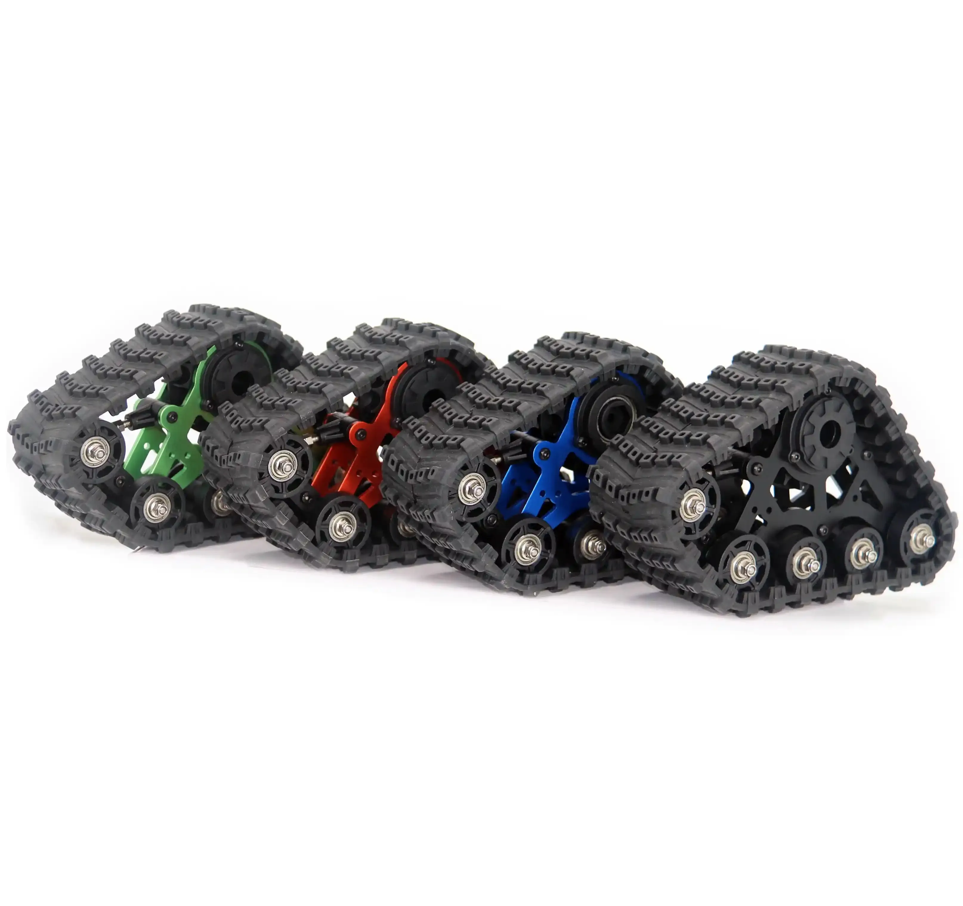 YIKONG Opony śniegowe Opony gąsienicowe Części do 1/10 1/8 RC Car Crawler Akcesoria TRAXXAS TRX4 SCX10 YK4102 YK4103 YK4082 YK4083