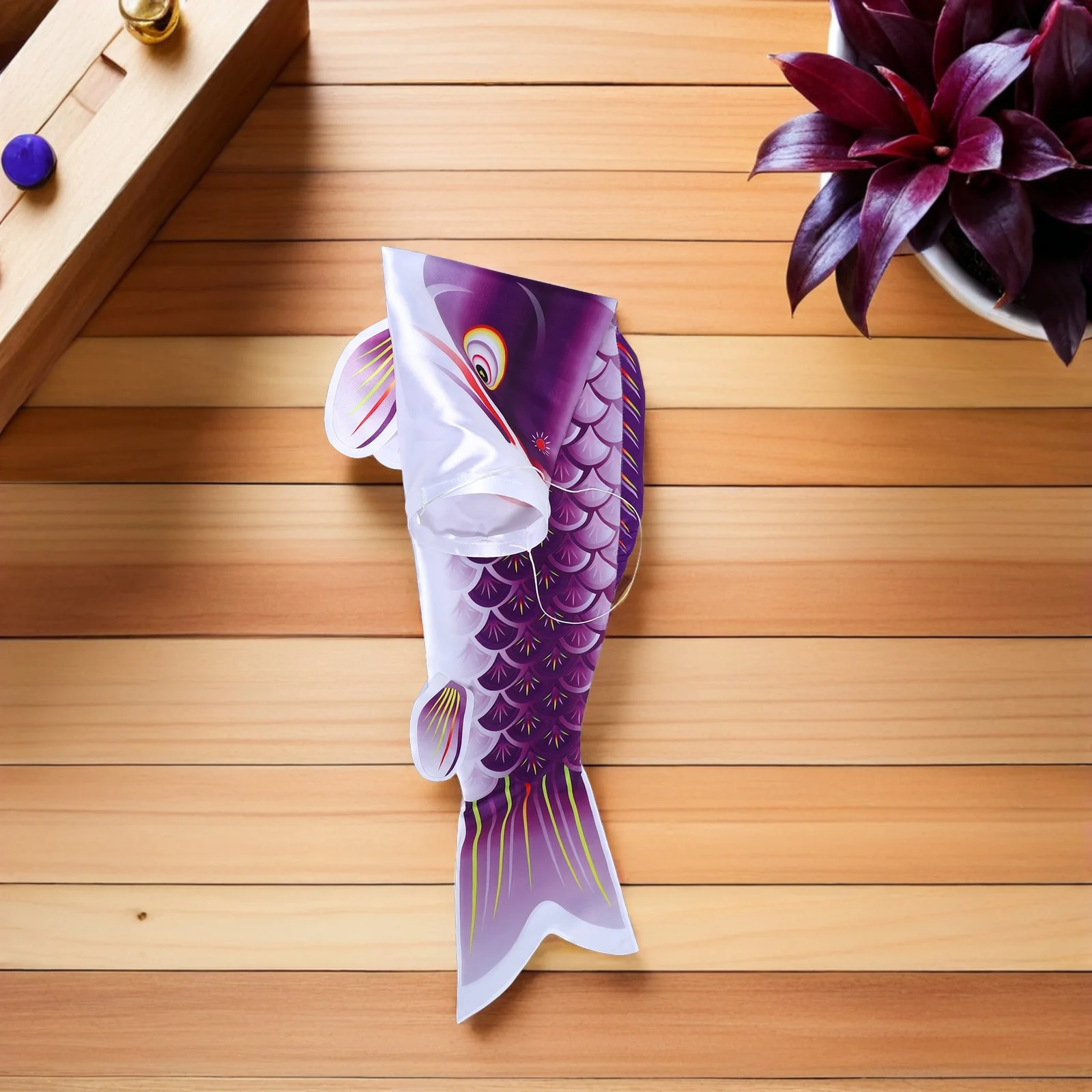 

Japanese Carp Windsock Handcrafted Fade-Resistant Outdoor Fish Streamer For Garden Patio Yard Hanging Decor Festivals