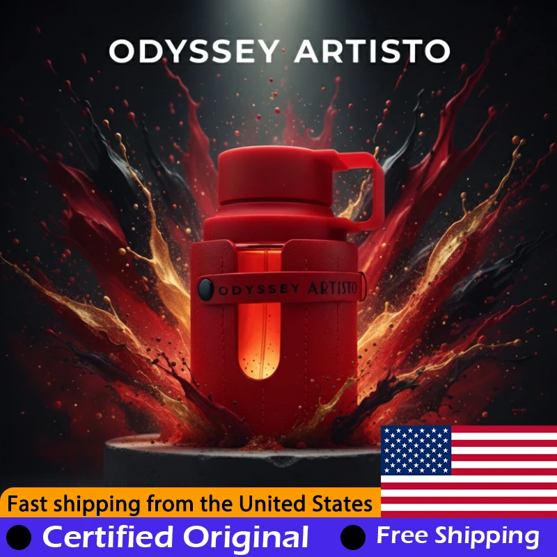Armaf Odyssey Artisto Eau de Parfum 3.4 Oz, Perfumes Árabes Originales de Lujo, Aroma Amaderado Duradero, Colonia con Feromonas, Perfume de 100 ML