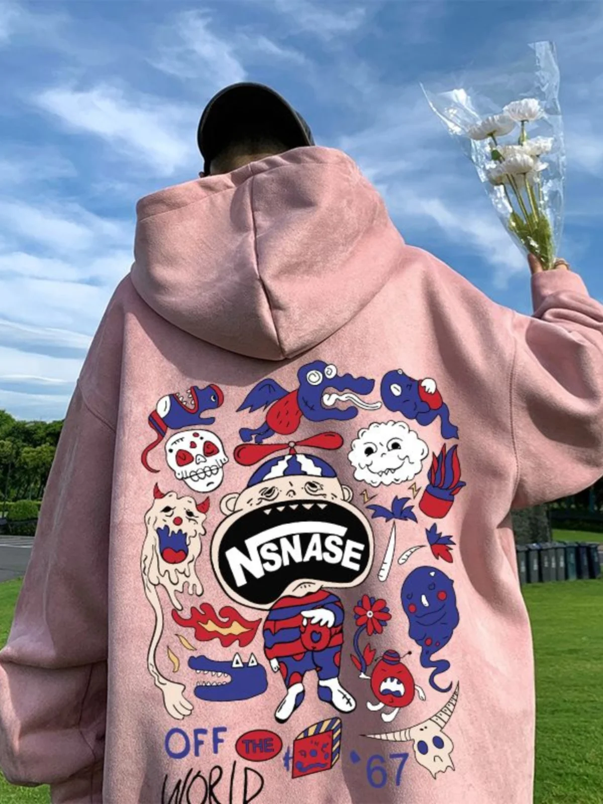 

Large Size 300 Pou Suede Hoodie Men's Casual Sportswear Autumn Trendy Brand Heavyweight Leisure Outerwear Top