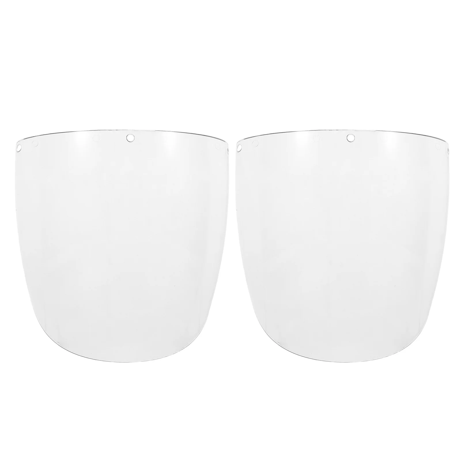 

2pcs Electric Welding Mask Clear Protective Shield For Grinding Safety Face Mask Replacement Visor Lens Welding Protective Gear