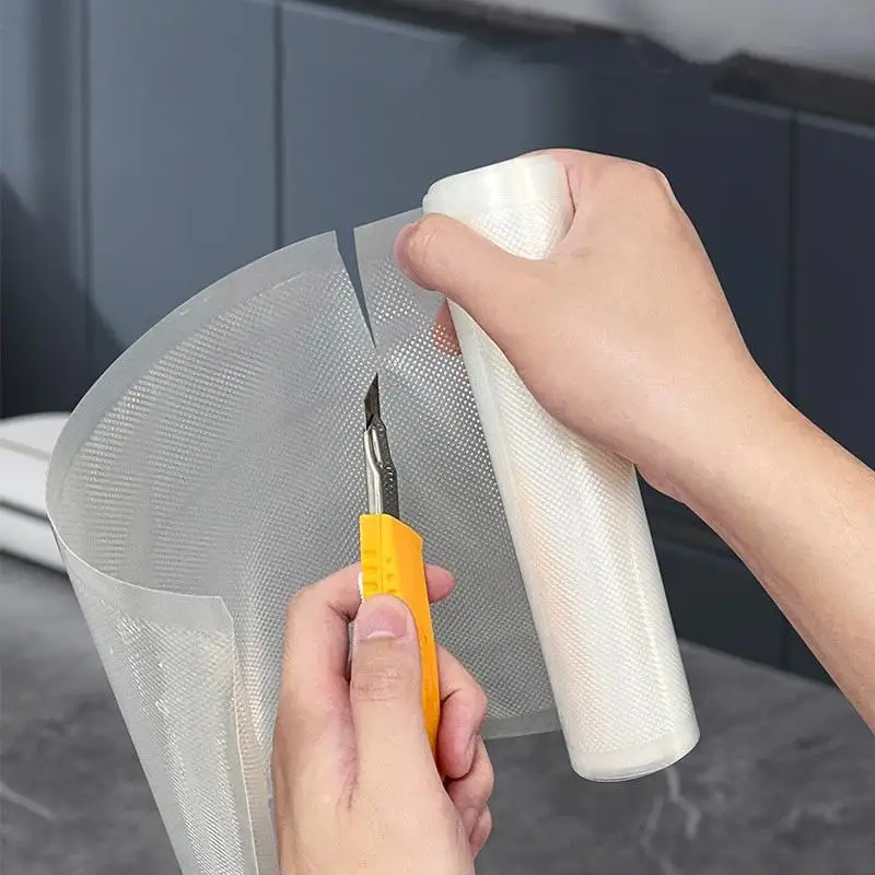 Food Vacuum Storage Packaging Bags For Vacuum Sealer Meat Fruit Vegetable Sous Vide Cooking Bag Roll