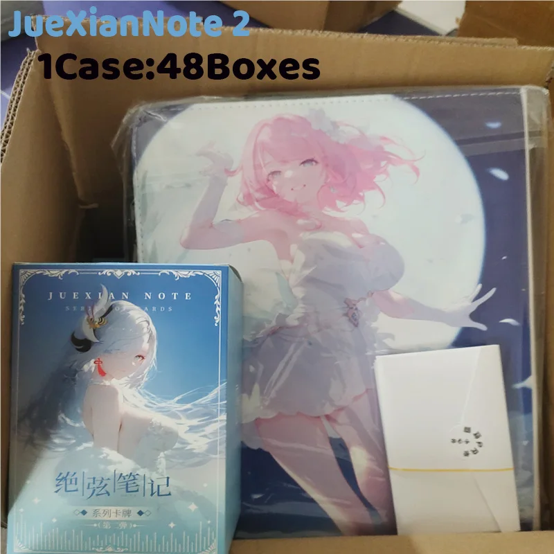 

IKa JueXIanNote 2 Slabe Collection Card Rare Hobby Collection Fragrance Card Waifu Cards ACG Girls Booster Box Hobbies Gifts