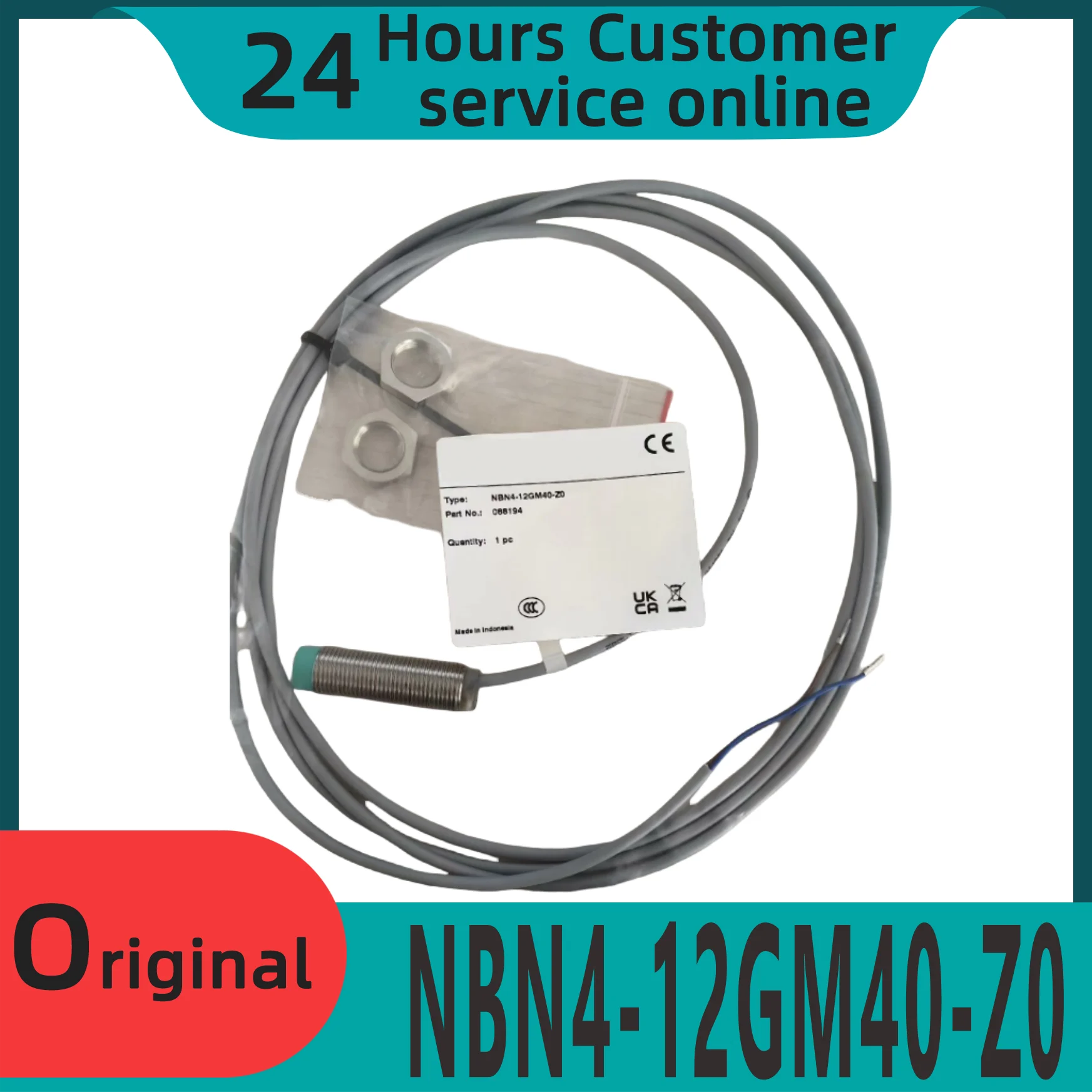 

Совершенно новый оригинальный датчик приближения NBN4-12GM40-Z0 NBB8-18GM50-E0 NBB8-18GM50-E2 NBB10-30GM50-E0