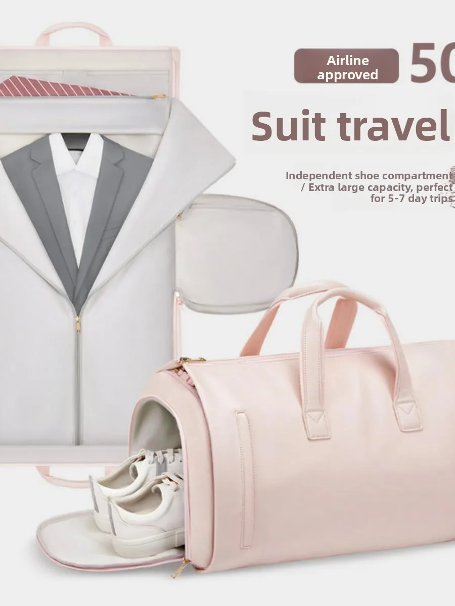 borsa-da-viaggio-impermeabile-per-donna-ideale-per-l’ufficio-con-spallacci-imbottiti-in-pelle-sintetica-superficie-opaca-e-maniglia-per-il-trasporto-colore-rosa