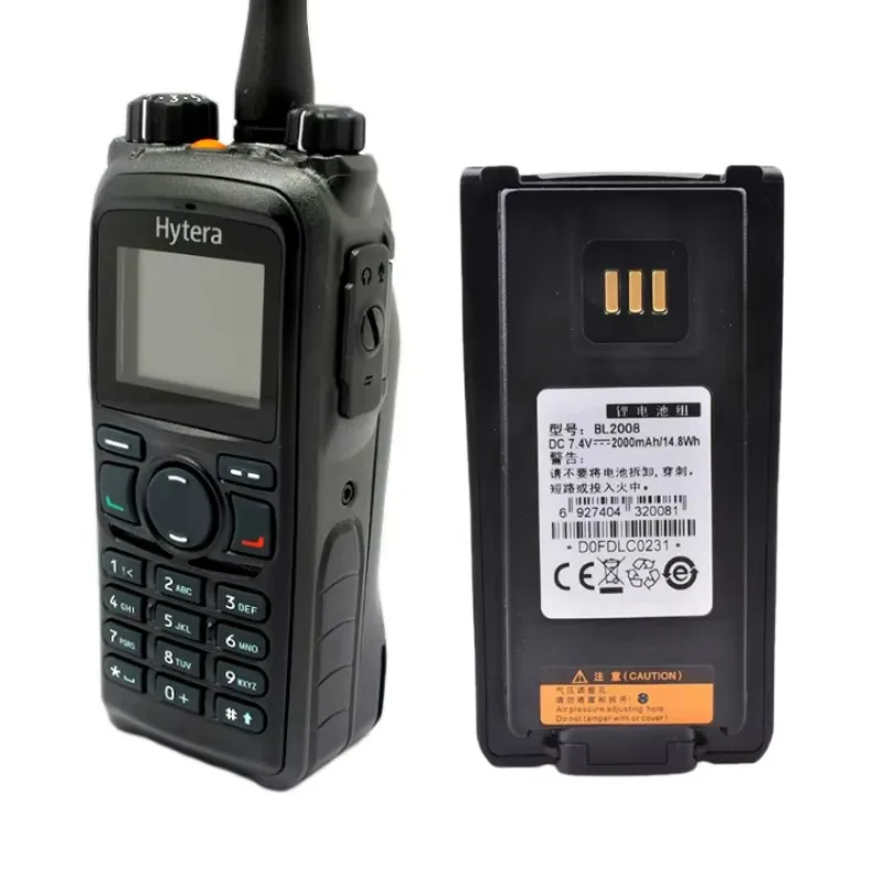 Hytera Digital اتجاهين للراديو DMR لاسلكي تخاطب HP78X Pd780 Pd785 Ip67 يده طويلة المدى 10 كجم مقاوم للماء وIP67 معتمد